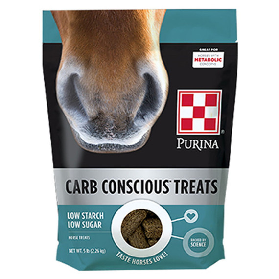 Purina Carb Conscious Horse Treat - 5 lb