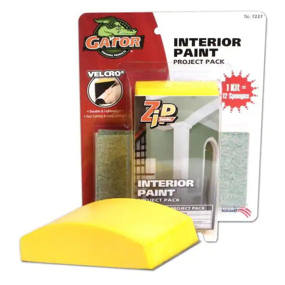 Gator Interior Paint Sanding Block Kit - 12 Pcs