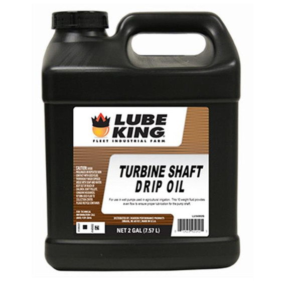 Lube King Turbine Shaft Irrigation Drip Oil - 2 Gal