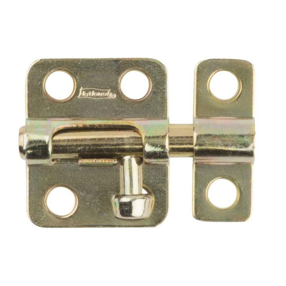 National Hardware Brass Window Bolt - 2"