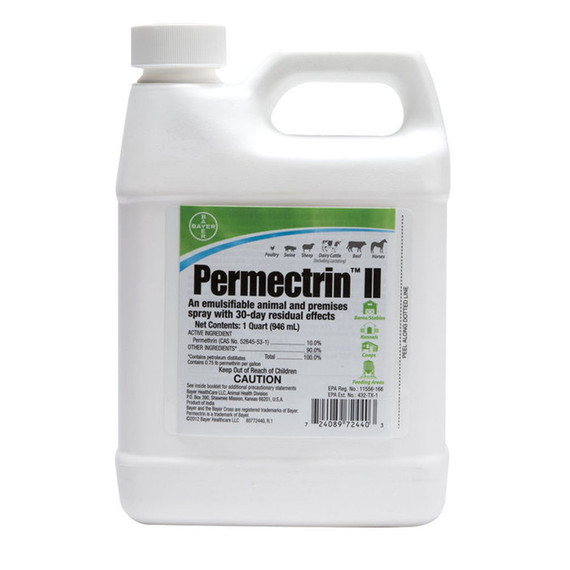 Permectrin Ii Animal And Premise Insecticide Concentrate - 1 Qt