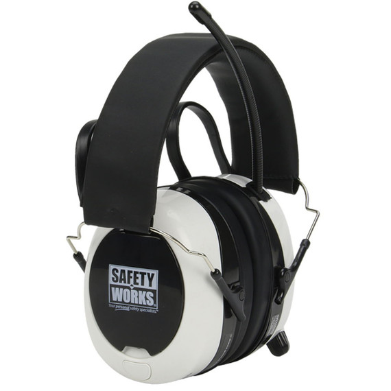 Safety Works Bluetooth, Mp3 & Am/fm Digital Radio Ear Muff - 23 Db