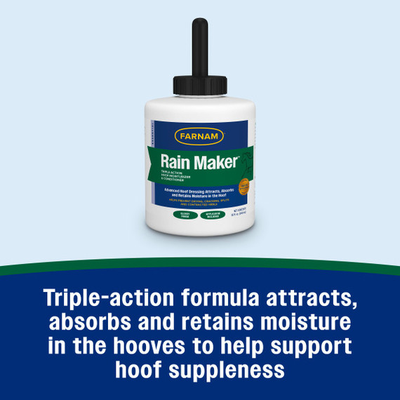 Farnam Rain Maker Triple Action Hoof Moisturizer & Conditioner 32 fl oz
