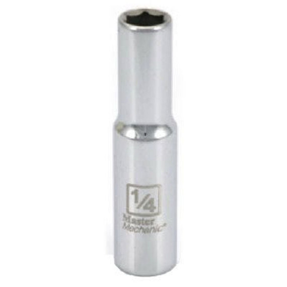 Master Mechanic 6-point Deep Well Socket - 1/4"