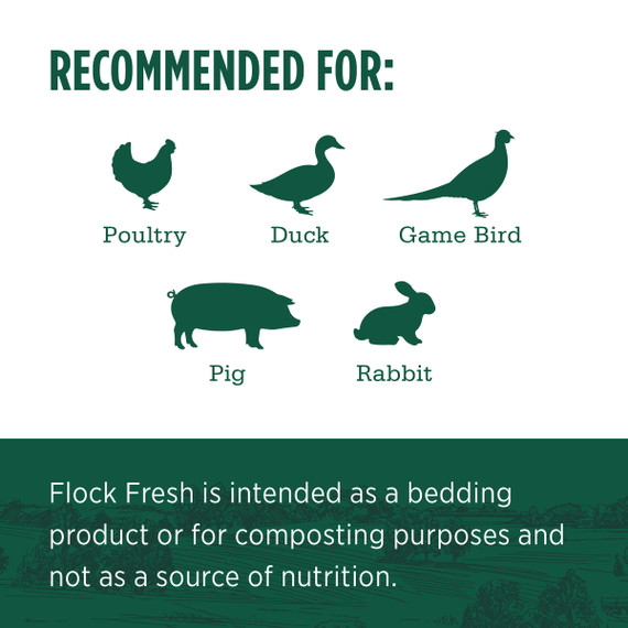 Standlee Premium Products Flock Fresh Animal Bedding, 2 cu. ft.