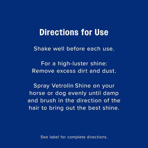 Farnam Vetrolin Shine Ready-to-Use Spray - 32 oz