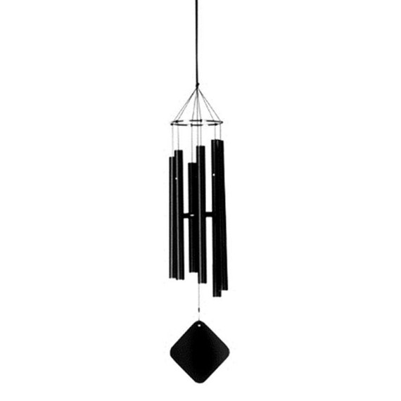 Music Of The Spheres Chinese Windchimes - Black