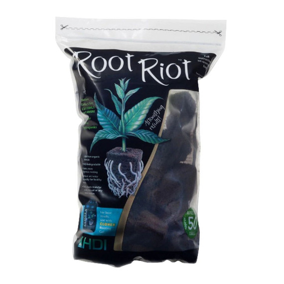 Root Riot Plant Starter Cubes Bag - 50 ct