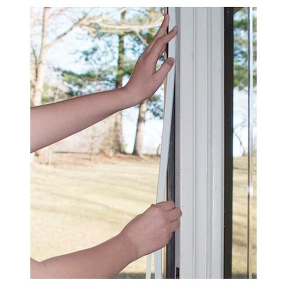 Frost King White Rubber Foam Weatherseal Self-stick Tape - 3/4" X 5/16" X 10'