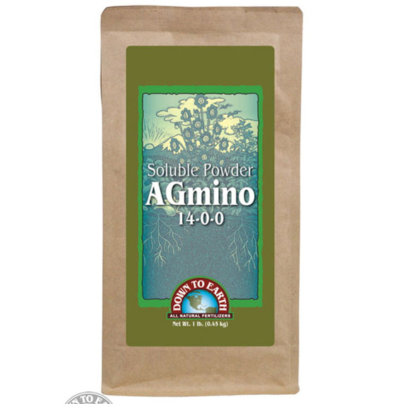 Down To Earth 14-0-0 Agmino Powder Fertilizer - 1 lb