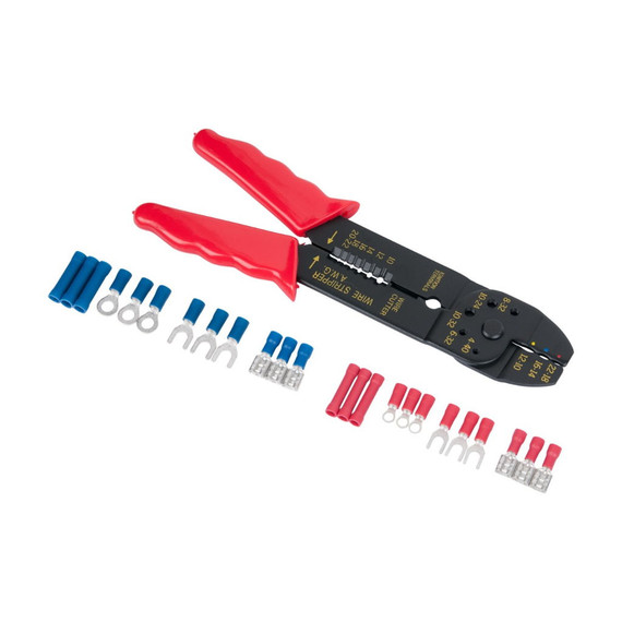 Gardner Bender Stripper and Crimper Tool Kit - Red