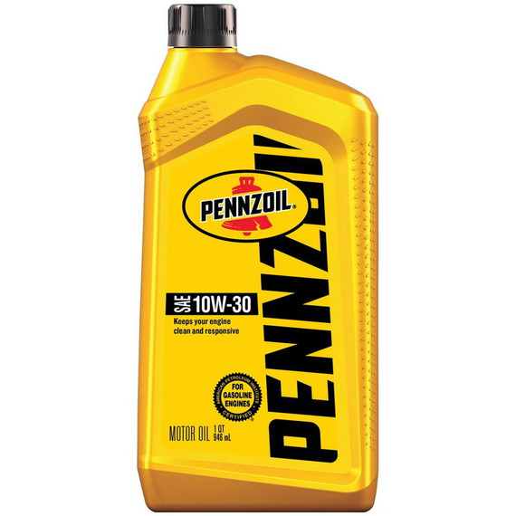 Pennzoil Sae 10W-30 Conventional Motor Oil - 1 qt