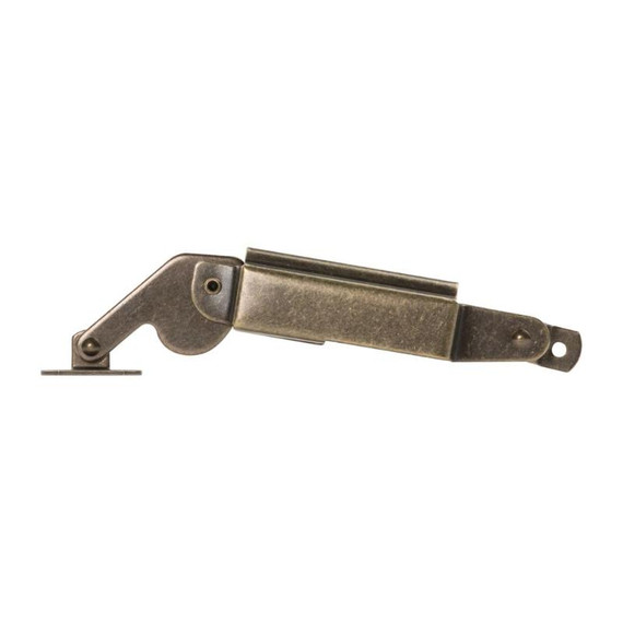National Hardware Antique Brass Right Spring Lid Support