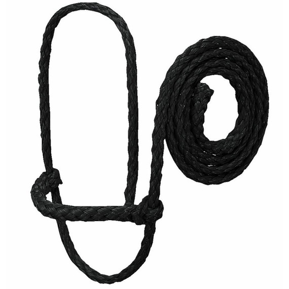Weaver Leather Poly Rope Sheep Halter - Black