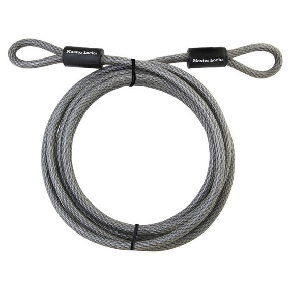 Master Lock 15' Double Loop Cable - 3/8"