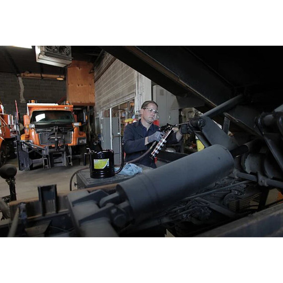 Lumax Single Shot Air Operated Grease Gun