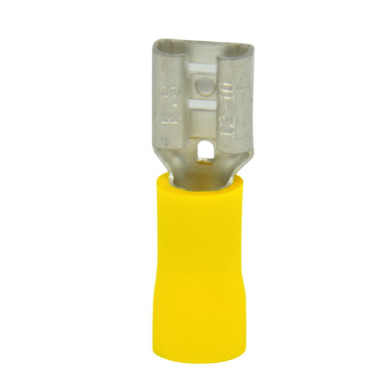 Gardner Bender Female Disconnect - Yellow - 100 pk