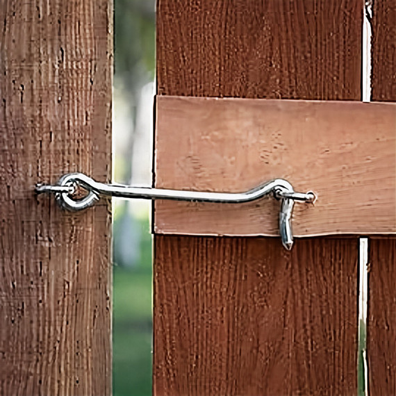 National Hardware Zinc Plated Gate Hook & Staple