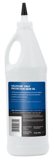 Valvoline Daily Protection Gear Oil SAE 80W-90 - 1 qt