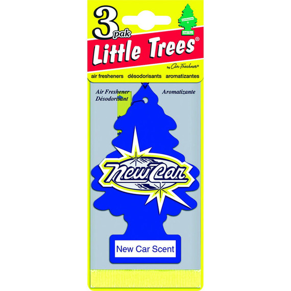 Little Trees New Car Air Freshener - 3 pk