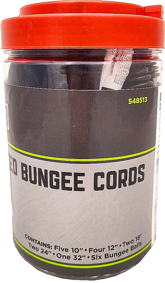 Master Mechanic assorted Bungee Cords - 20 Pk