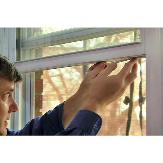 Frost King EPDM Rubber Weatherseal White - 9/16" X 5/16" X 10'