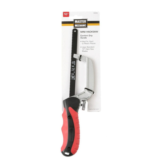 Master Mechanic Soft-grip Mini Hacksaw - 10"