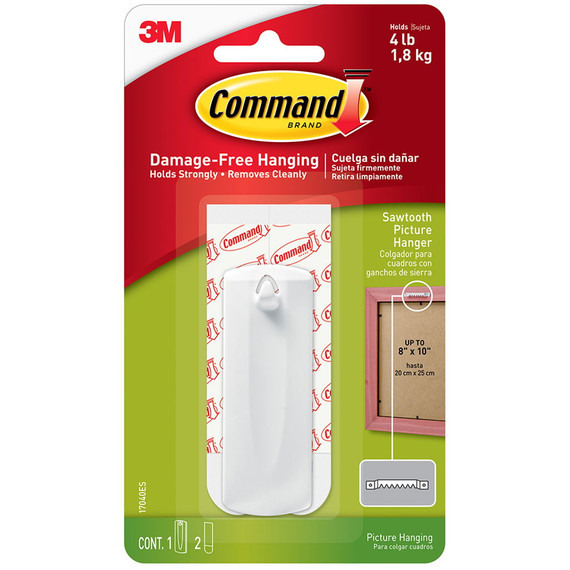Command Sawtooth Picture Hanger - Large