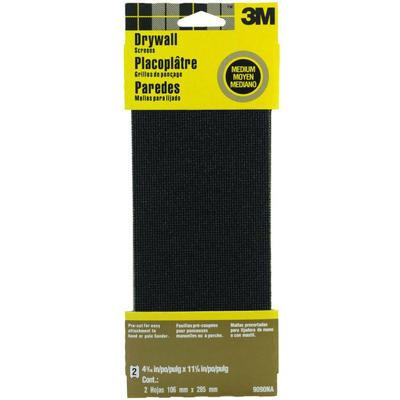 3m Sand-pak Drywall Sanding Screen Medium - 80 Grit