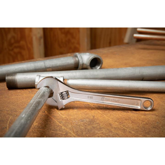 Crescent Hex Jaw Chrome Adjustable Wrench - 1/4"