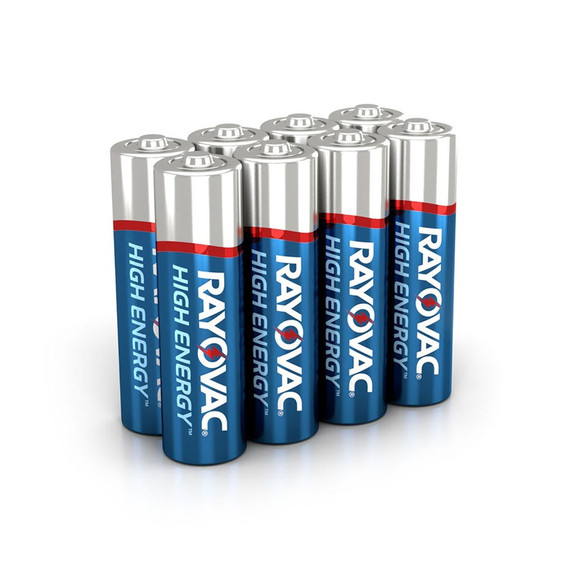 Rayovac High Energy Alkaline Aa Batteries - 8 Pk