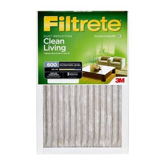 Filtrete Clean Living Green Air Filter - 20" X 20" X 1"