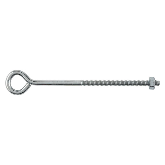 National Hardware Zinc Plated Eye Bolt - 1/4" X 6"