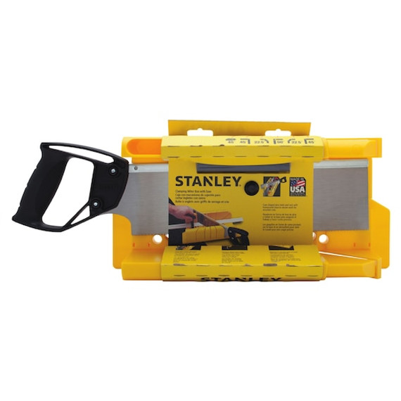 Stanley Clamping Miter Box with Saw - 14"