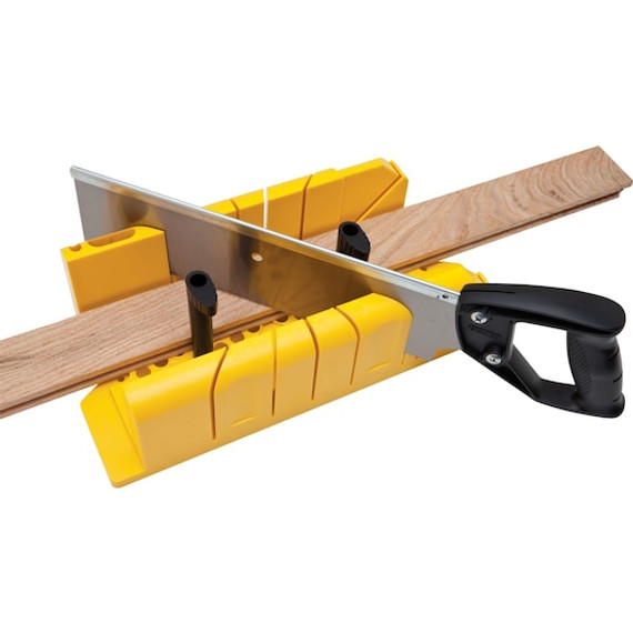 Stanley Clamping Miter Box with Saw - 14"