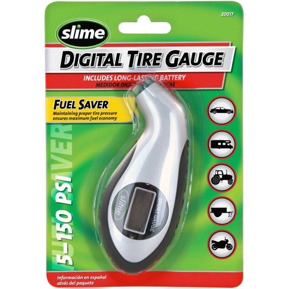 Slime Digital Sport Tire Gauge - 5-150 PSI