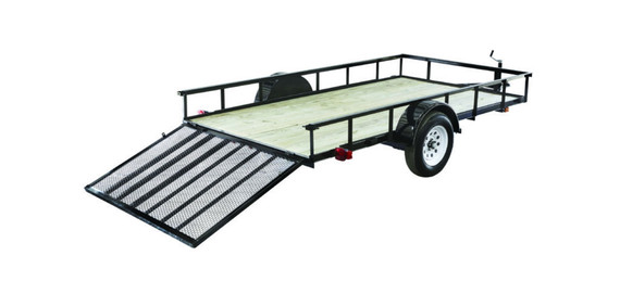 Carry On Trailer 5' X 10' Wood Floor Trailer - 2,000 lb