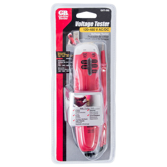 Gardner Bender Solenoid Voltage Tester - Red