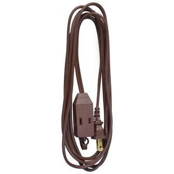 Master Electrician 16/2 Spt-2 Brown Extension Cord - 9'