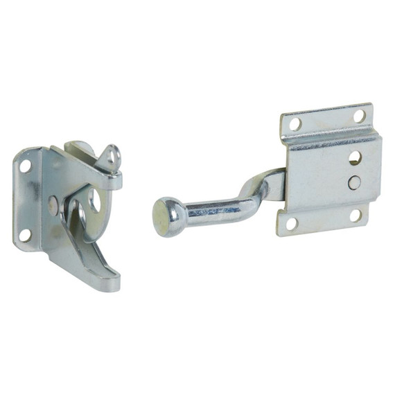 National Hardware 21 Max Automatic Gate Latch - Zinc
