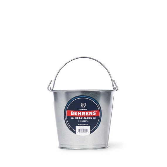 Behrens Smooth Galvanized Steel Pail