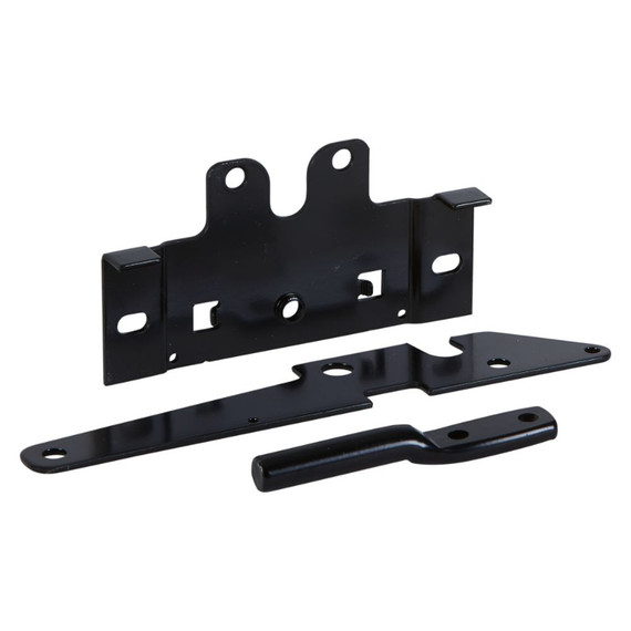 National Hardware Steel Post Mount Gate Latches - Black