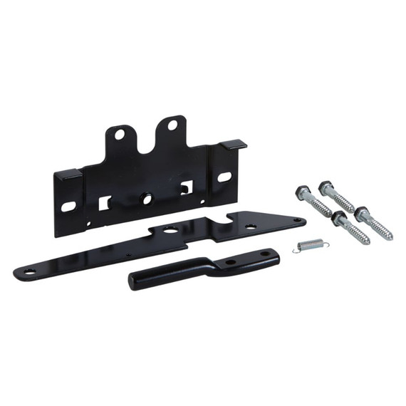National Hardware Steel Post Mount Gate Latches - Black