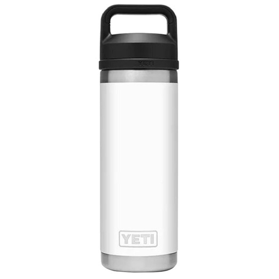 Yeti Rambler Bottle with Chug Cap - 18 oz - White