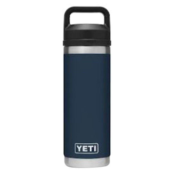 Yeti Coolers Rambler Water Bottle with Chug Cap - Navy - 18 oz