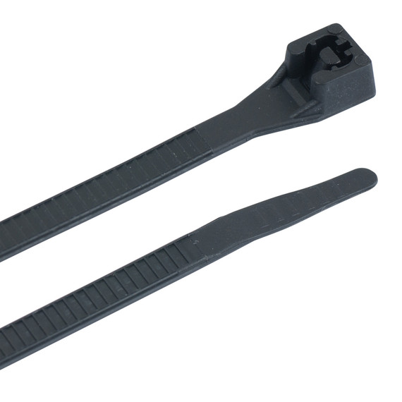 Gardner Bender Black Double Lock Cable Tie - 100 pk - 8"