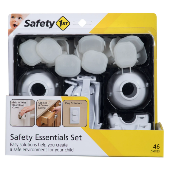 Safetyst 1st Safety Essentials Kit - 46 pcs - White