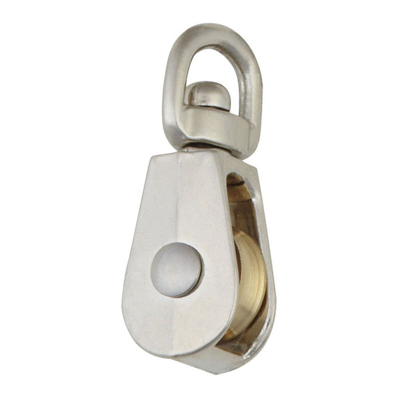 Campbell Single Sheave Swivel Eye Rope Pulley - 3/4"