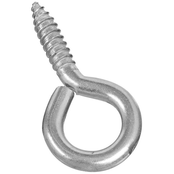 National Hardware #0 Stainless Steel Screw Eye - 2-7/8"