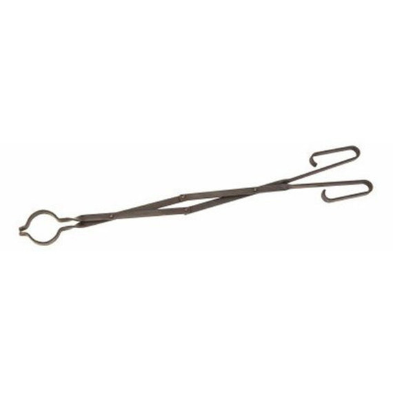 Panacea Black Fireplace Tongs - 33"